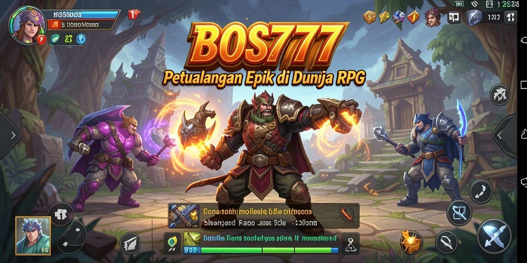 Gameplay epik di dunia petualangan BOS777.
