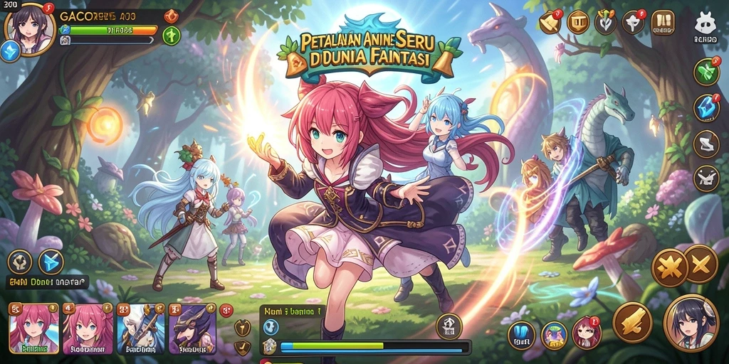 Tampilan utama gameplay GACOR305 yang penuh aksi