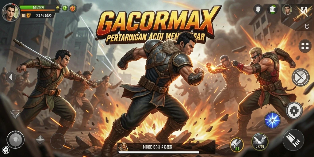 Gameplay mendebarkan di GACORMAX dengan pertarungan seru.