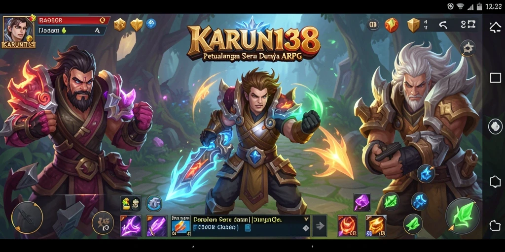 Screenshot gameplay KARUN138 dengan aksi pertarungan yang menegangkan.