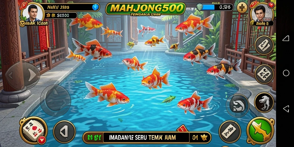 Tangkap ikan berwarna-warni di MAHJONG500 dengan gameplay seru.