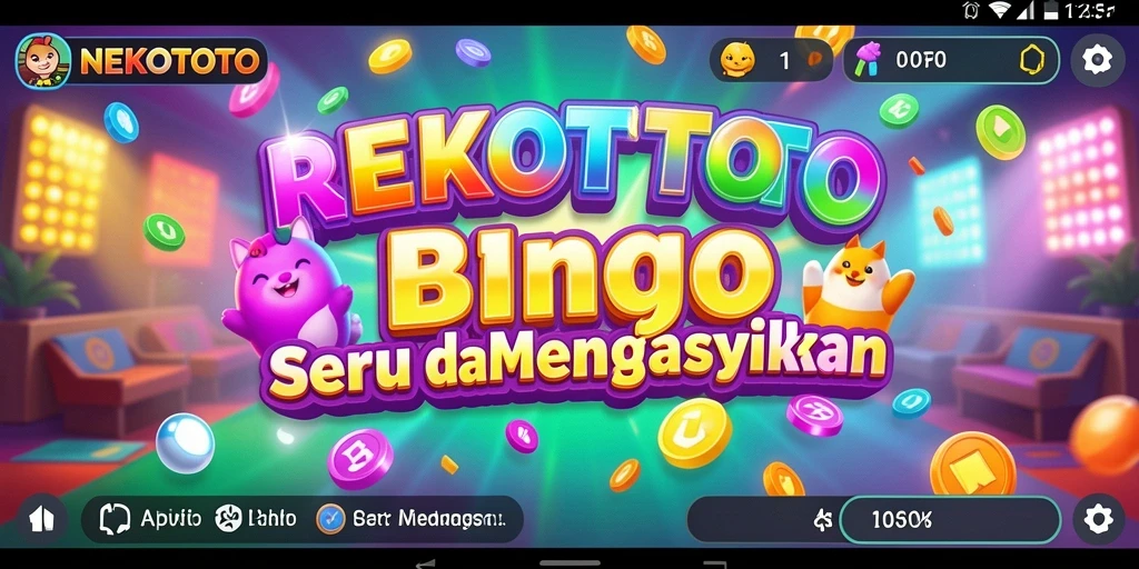 Tampilan gameplay Bingo di NEKOTOTO yang menarik dan interaktif.