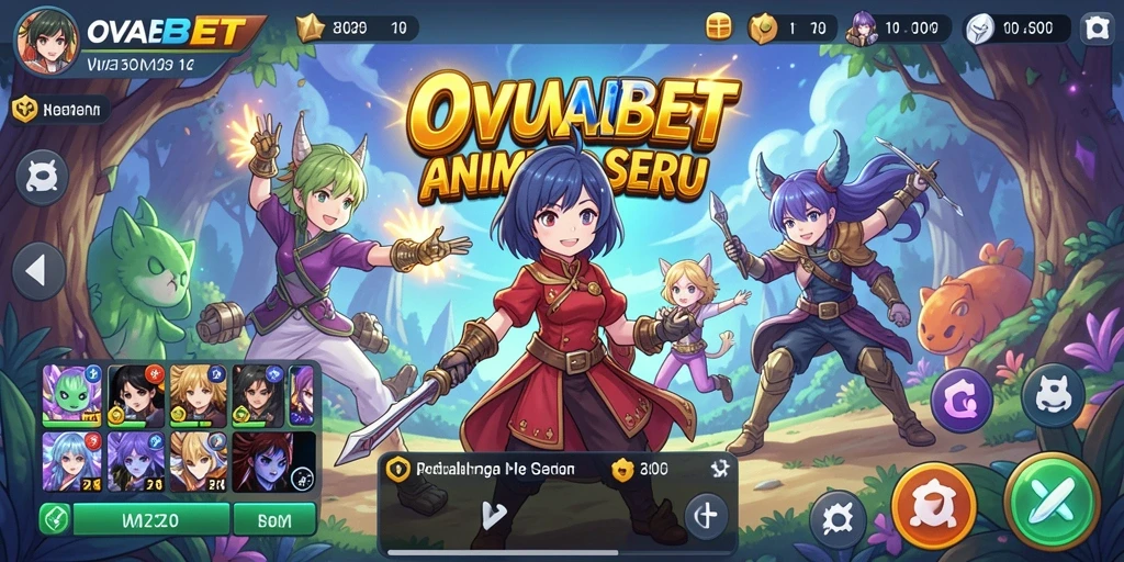 Tampilan menarik dalam gameplay Anime yang memukau.
