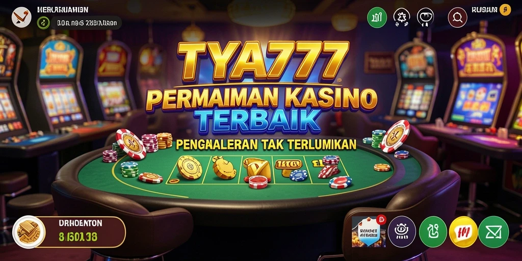 Screenshot TYA777 menunjukkan gameplay yang menarik di dunia Kasino.
