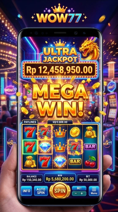Pengunduhan aplikasi mudah dan cepat di wow77.